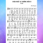 Bài hát Đáp ca và Hiệp lễ Chúa nhật 8 Thường niên, năm C