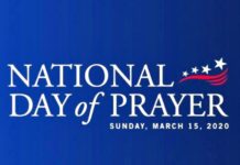 Ngày 15/03/2020: Ngày Cầu nguyện Quốc gia Hoa Kỳ