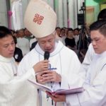 Thánh lễ đặt viên đá góc xây dựng nhà thờ giáo xứ Thanh Sơn