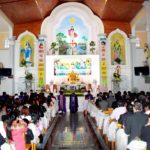 Thánh lễ cao điểm Tuần chầu tại giáo xứ Vĩnh Yên