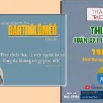 GPVO – Thánh lễ trực tuyến ngày 24-8-2021: Thứ Ba tuần XXI thường niên, lễ kính thánh Bartôlômêô tông đồ, lúc 19g30