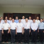 Phái đoàn Giáo phận Vinh chúc mừng Kim khánh Linh mục của Đức cha Phaolô Nguyễn Thái Hợp