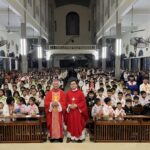 Đức cha Anphong thăm mục vụ giáo xứ Bình Thuận