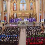 Giáo xứ Trung Song: Thánh lễ cao điểm tuần chầu đền tạ