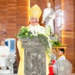 Giáo xứ Mỹ Dụ hân hoan chào đón Đức cha quê hương