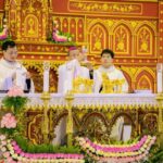 Đức cha Phụ tá dự tuần chầu giáo xứ Bố Sơn