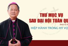 Thư mục vụ sau Đại hội Ủy ban Giáo dân toàn quốc năm 2025: “Hiệp hành trong hy vọng”