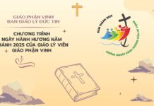 Chương trình ngày hành hương Năm Thánh 2025 của Giáo lý viên Giáo phận Vinh