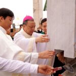 Thánh lễ đặt viên đá góc xây dựng nhà thờ giáo xứ Hồng Phúc