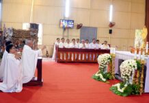 Thánh lễ cao điểm Tuần chầu lượt tại Giáo xứ chính tòa Xã Đoài: Chúa Giêsu – Ơn cứu độ phổ quát