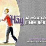 Hãy để của lễ lại đó… đi làm hoà trước đã!